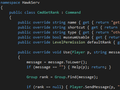 C# Source Code Example